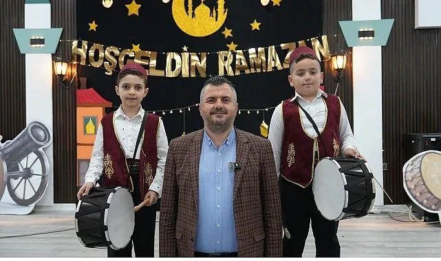 Beyazköy’de ilk iftar sofrası kuruldu
