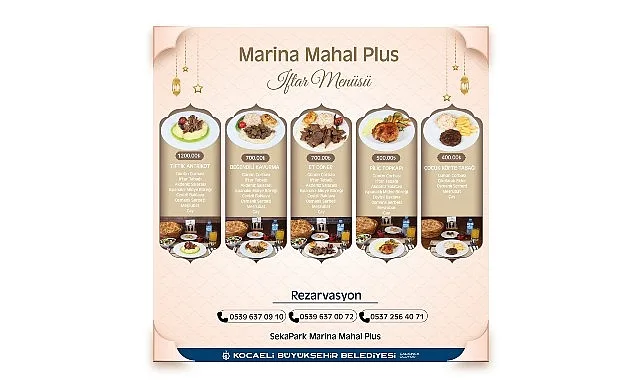 Ramazan’a özel iftar sofrası Antikkapı’da
