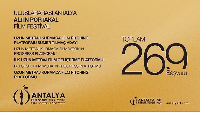 Altın Portakal’da Film Forum başvuruları sona erdi